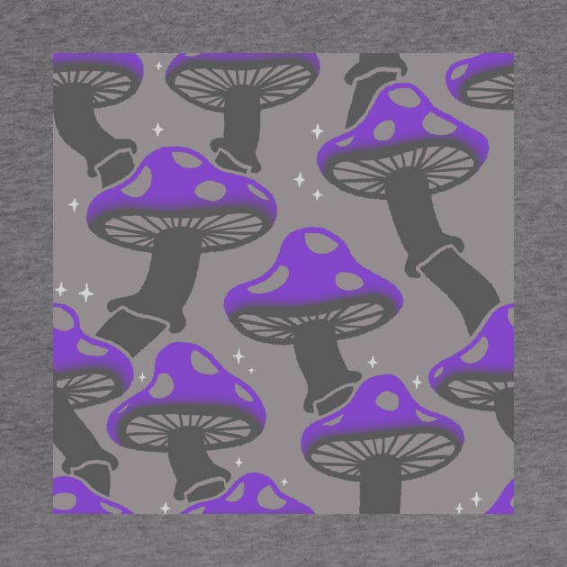 Sparkling Mushroom Pattern 4 by knitetgantt